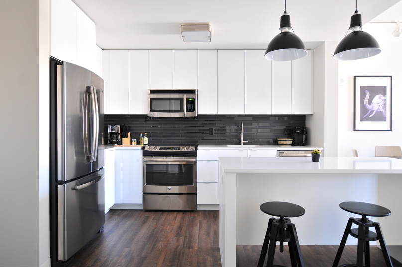 clean kitchen